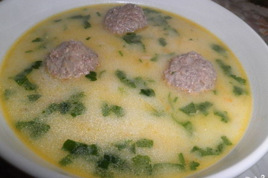 Рецепт греческого супа с фрикадельками