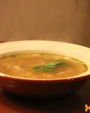 Гречневый суп с курицей