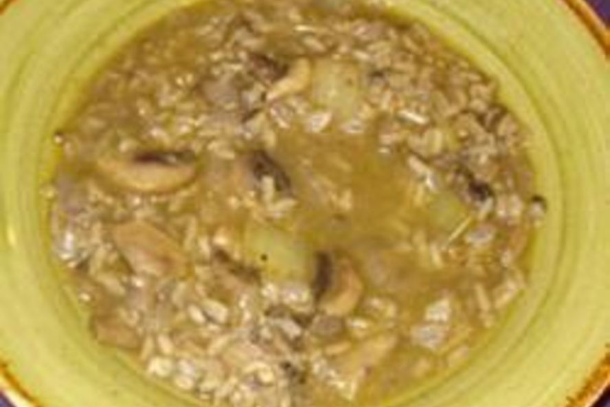 Рецепт грибного супа с рисом