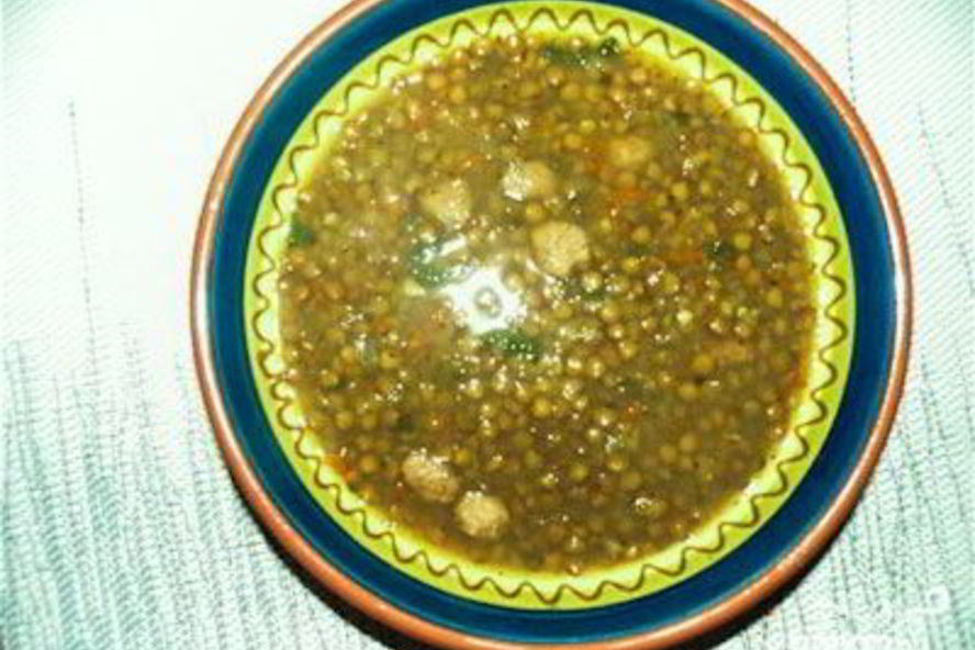 Рецепт итальянского супа с чечевицей