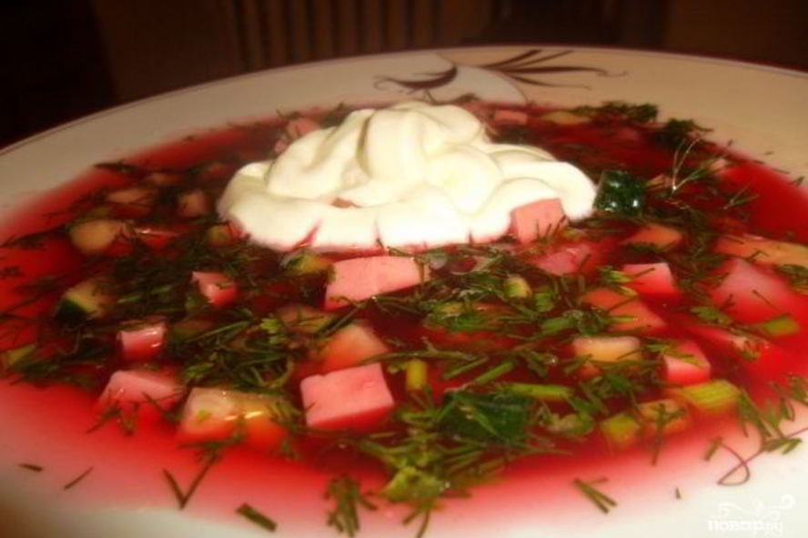 Рецепт холодника по-украински