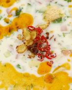 Холодный суп с курицей