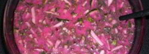 холодный свекольный суп. Шаг 10