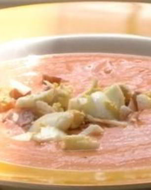 Холодный томатный суп Салморехо