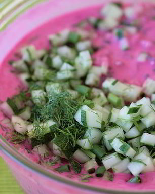 Свекольник — холодный суп из свеклы