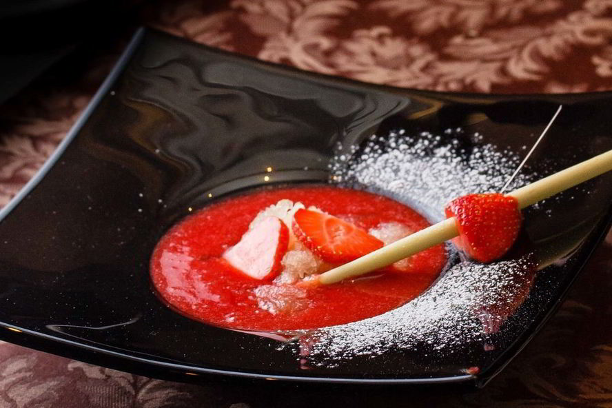 Рецепт клубничного супа