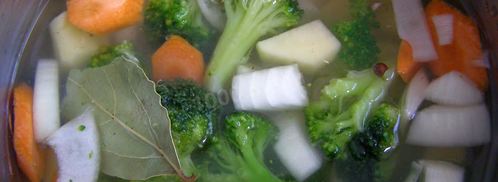 крем суп из брокколи со сливками. Шаг 5