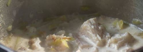 крем-суп из трески с кнелями. Шаг 2