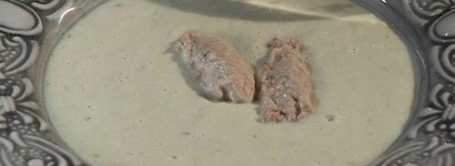 крем-суп из трески с кнелями. Шаг 5