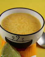 Крем-суп из тыквы с лаймом и куркумой