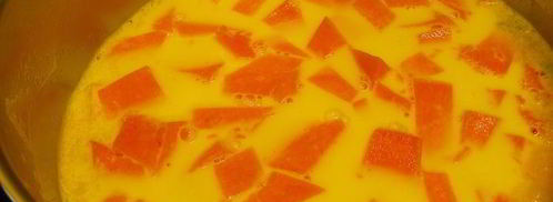 крем-суп из тыквы с лаймом и куркумой. Шаг 3