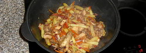 лагман с курицей. Шаг 12