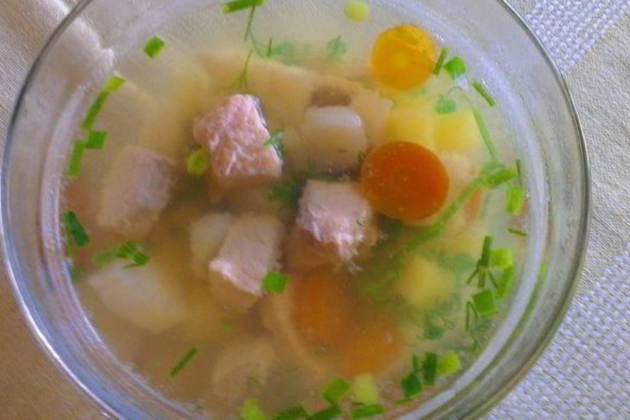 Рецепт легкого рыбного супа