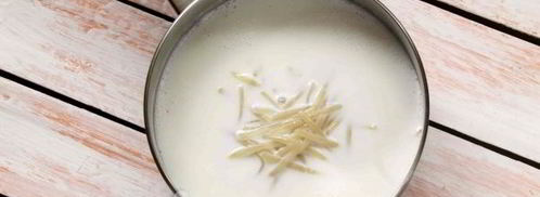 молочный суп с макаронами. Шаг 5