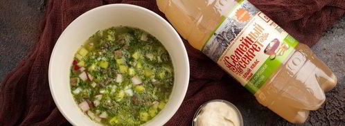 мясная окрошка. Шаг 5