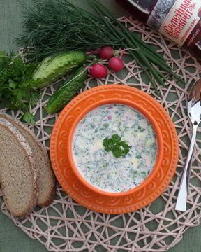 Окрошка Деревенская