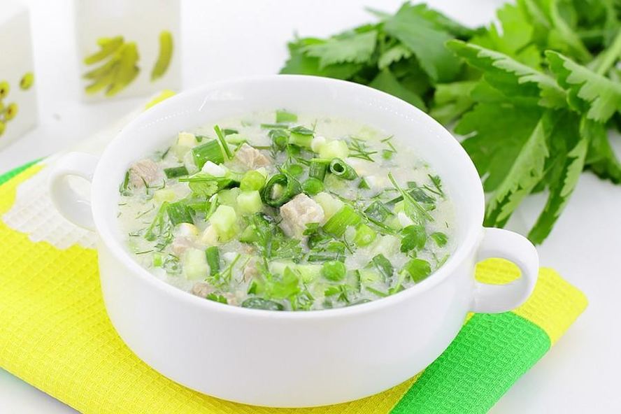 Рецепт окрошки классической ны майонезе