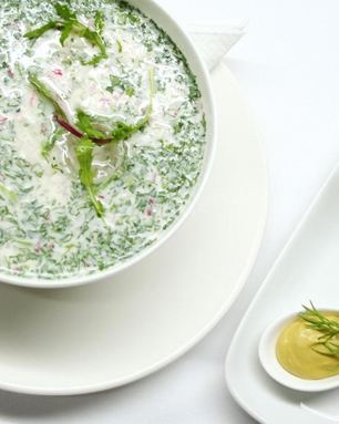 Окрошка на айране