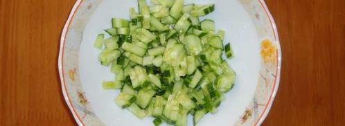 окрошка на бульоне. Шаг 5