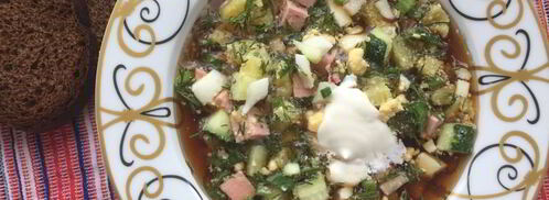 окрошка на квасе. Шаг 3