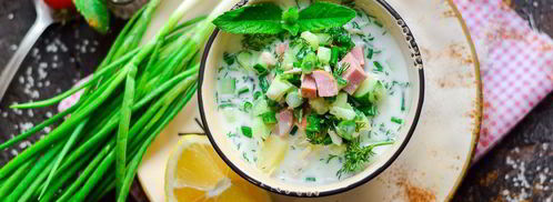 окрошка на минералке. Шаг 9