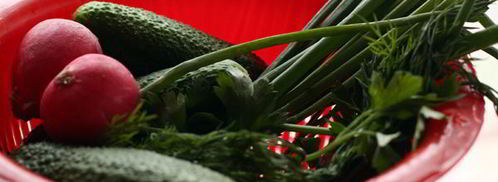 окрошка на минеральной воде. Шаг 2