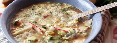 окрошка на минеральной воде. Шаг 8