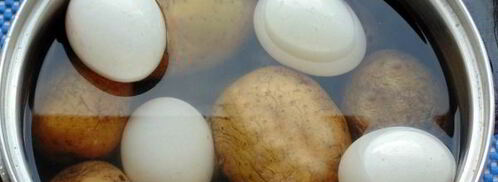 окрошка на сметане. Шаг 5