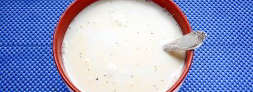 окрошка на сметане. Шаг 8