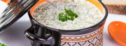 окрошка на сыворотке. Шаг 12