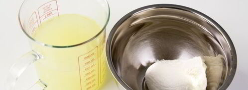 окрошка на сыворотке. Шаг 3