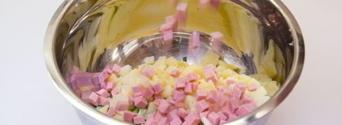 окрошка на сыворотке. Шаг 8