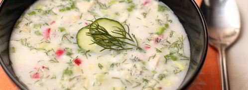 окрошка на тане. Шаг 9