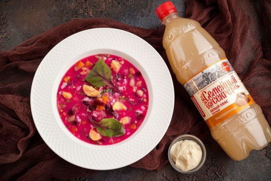 Рецепт окрошки овощной