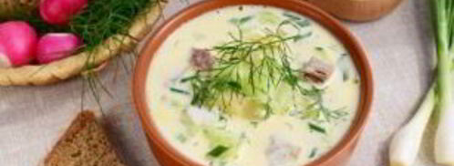 окрошка с говядиной. Шаг 3