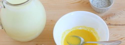 окрошка с колбасой на сыворотке. Шаг 16