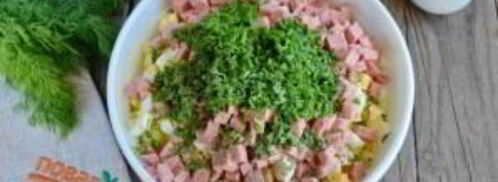 окрошка с колбасой. Шаг 7