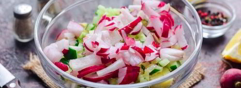 окрошка с рыбой. Шаг 8