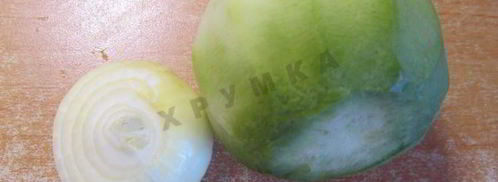 постная окрошка на квасе. Шаг 3