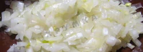 постная окрошка на квасе. Шаг 6