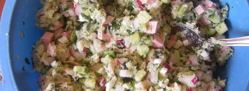 универсальная окрошка. Шаг 2