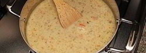 куриный сливочный суп с овощами. Шаг 7