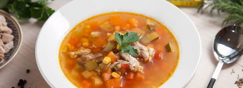 легкий куриный суп с овощами. Шаг 10