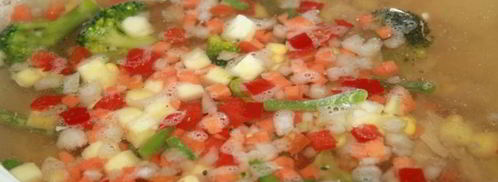 легкий суп с индейкой и овощами. Шаг 2