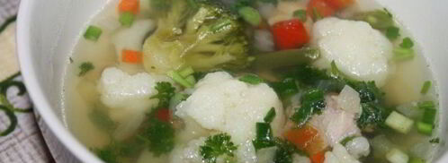 легкий суп с индейкой и овощами. Шаг 7