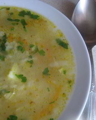 Овощной суп без мяса