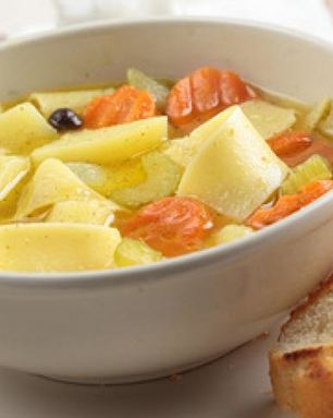 Овощной суп минестроне