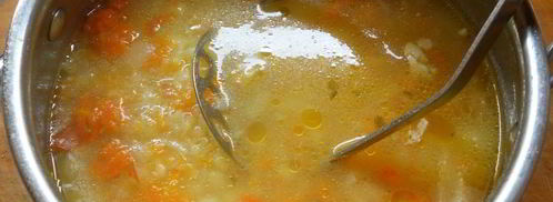 овощной суп с курицей. Шаг 4