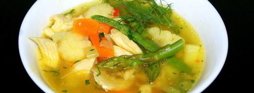 овощной суп с курочкой. Шаг 3