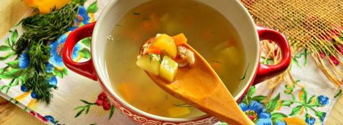 овощной суп с овсяными хлопьями. Шаг 2